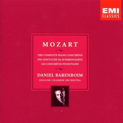 MOZART Complete Solo Piano Concertos / Daniel Barenboim 10 CD