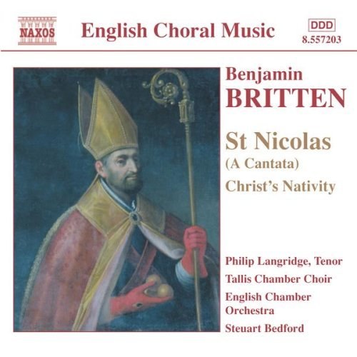 BRITTEN: St. Nicolas / Christ's Nativity / Psalm 150 CD