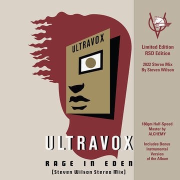 Ultravox: Rage In Eden 2 LP 2022