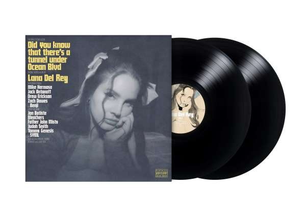 Lana Del Rey: Did You Know That There&#039;s A Tunnel Under Ocean Blvd 2 LP