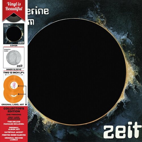 Tangerine Dream: Zeit - Orange 2 LP