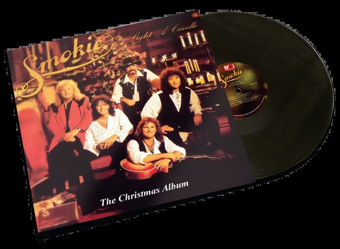 SMOKIE: LIGHT A CANDLE - THE CHRISTMAS ALBUM LP
