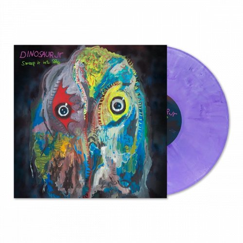 Dinosaur JR.: SWEEP IT INTO SPACE -White / Purple Splatter Vinyl, LP