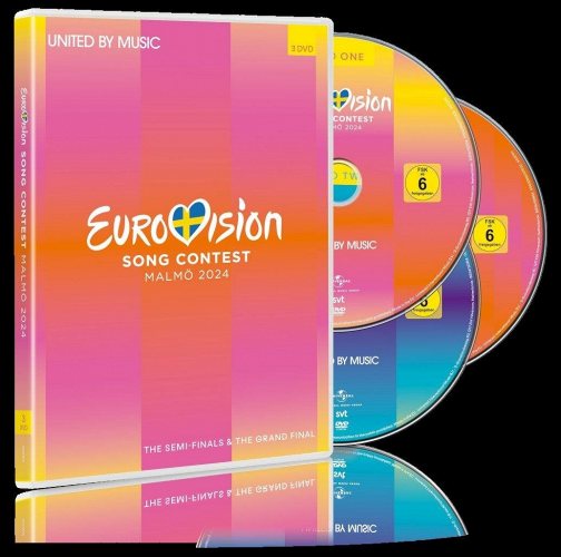 Eurovision Song Contest Malmo 2024 / Various: Eurovision Song Contest Malm&ouml; 2024 3 DVD