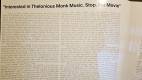 Thelonious Monk: Les Liaisons Dangereuses 1960 LP 2017 | фото 10