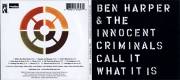 Ben Harper & The Innocent Criminals: Call It What It Is CD | фото 3