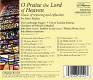 Rutter: O Praise the Lord of Heaven. Music of rejoicing and reflection. The Cambridge Singers and City of London Sinfonia, John Rutter CD | фото 2