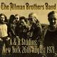 Allman Brothers Band - A & R Studios: New York, 26Th August, 19 CD | фото 1