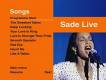 Sade - Live DVD | фото 4