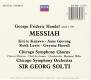 Handel: Messiah. Kiri Kanawa, Chicago Symphony Chorus, Chicago Symphony Orchestra, Georg Solti 2 CD | фото 2