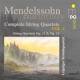 Mendelssohn, F.: Complete String Quartets Vol. 1 CD | фото 1