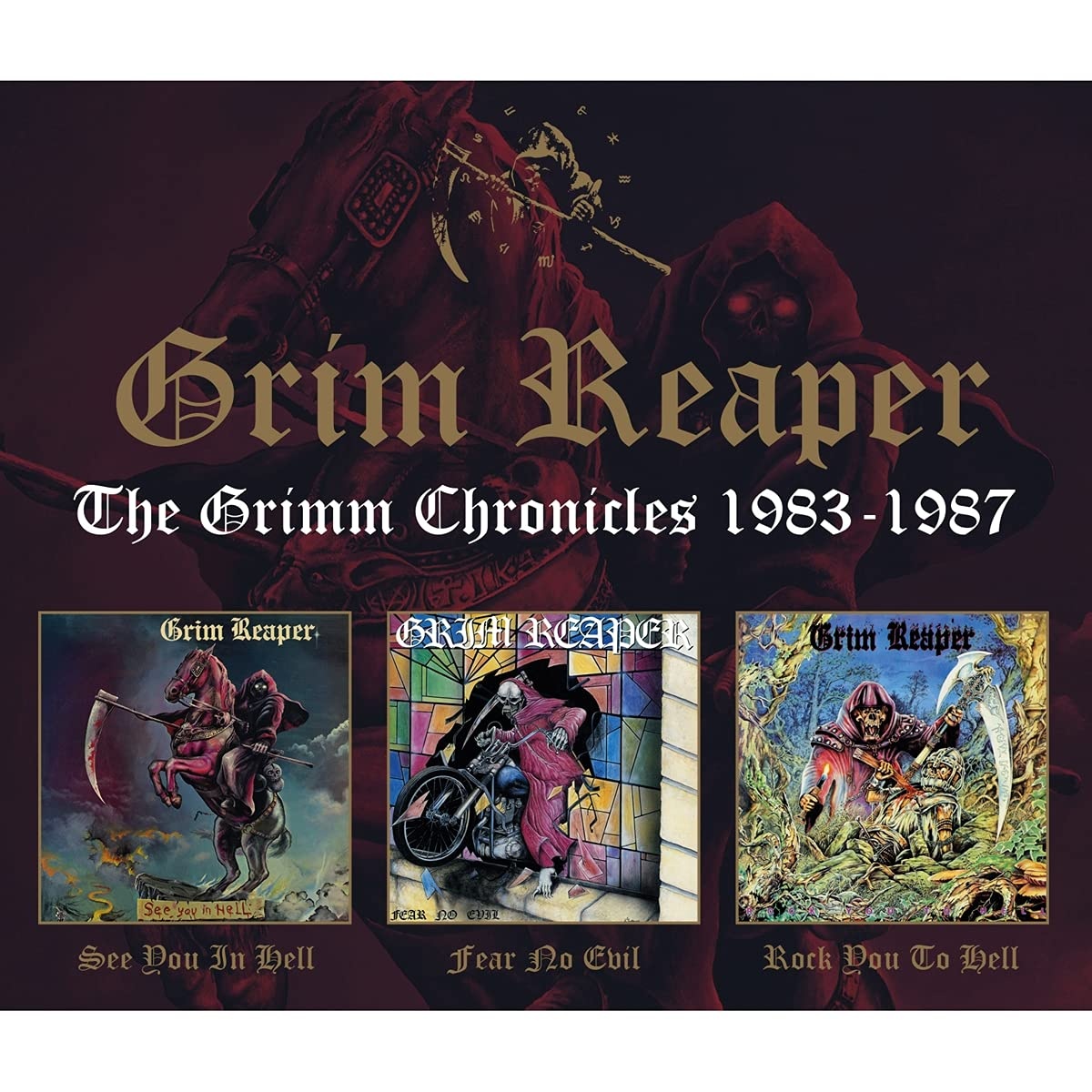 The grim reaper 2. Grim Reaper 1983. Grim Reaper 1987. Grim Reaper 1985 Fear no Evil. Группа Grim Reaper.