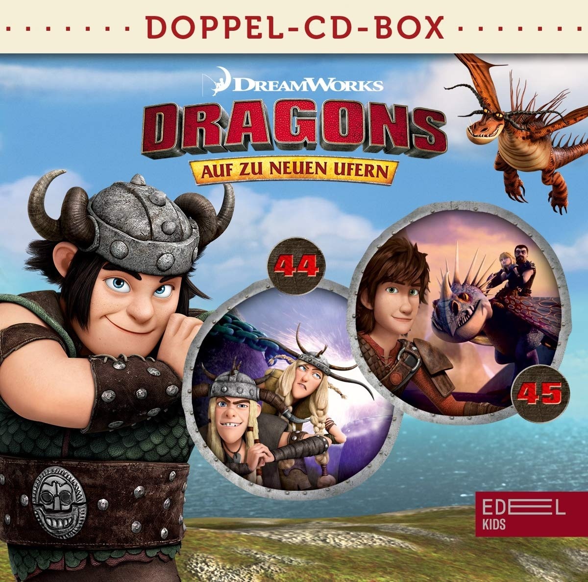 Купить альбом Dragons-auf Zu Neuen Ufern: Dragons-doppel-box-folgen 44+45.....