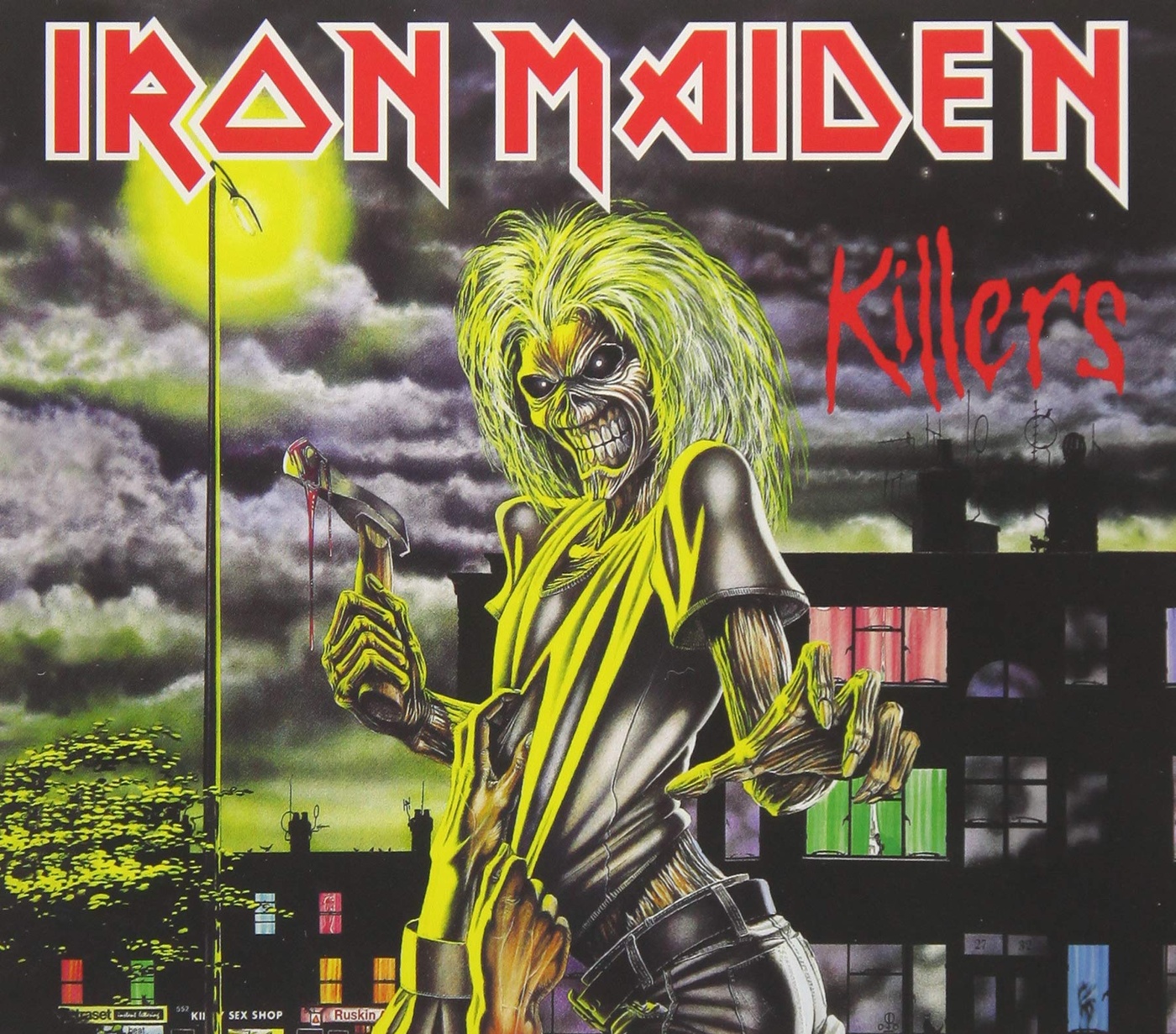 Killers обложка. Iron Maiden 1981. Iron Maiden "Killers". Айрон мейден 1981. Айрон мейден альбомы.