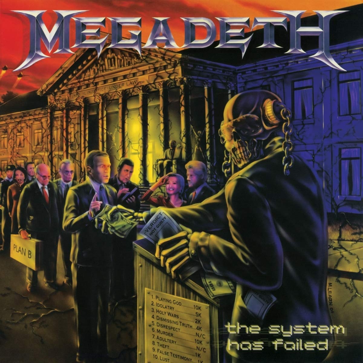 Megadeth rust in peace cd фото 67