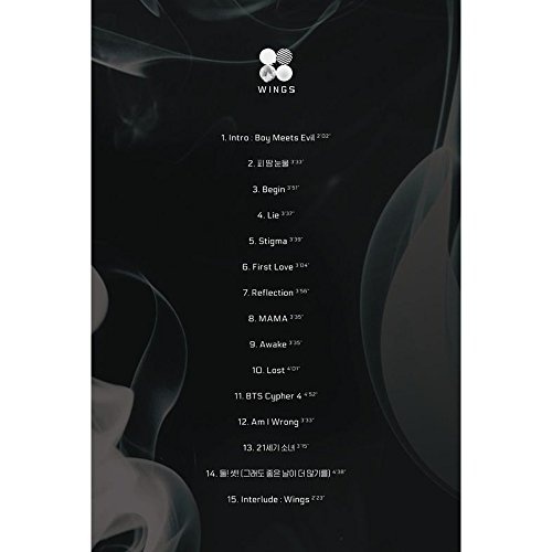 Photocard DARK & WILD Vol.1 CD BTS KPOP Bangtanboys 1st Album Photobook 