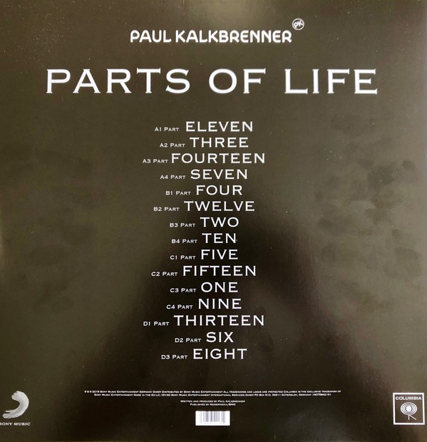 Paul records. Paul Kalkbrenner Parts of Life. Paul Kalkbrenner альбомы. Paul Kalkbrenner обложка альбома. Sky and Sand Paul Kalkbrenner Ноты.