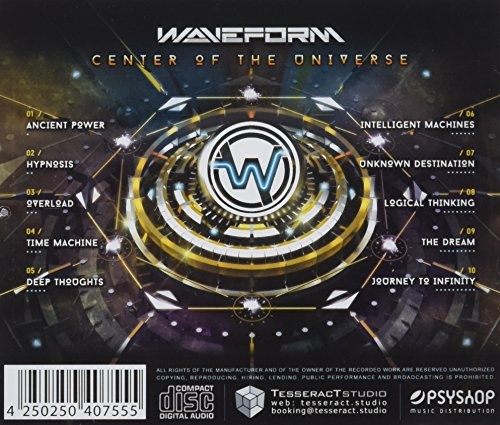 Купить альбом WAVEFORM - Center Of The Universe [CD] на компакт-диске лейбл...