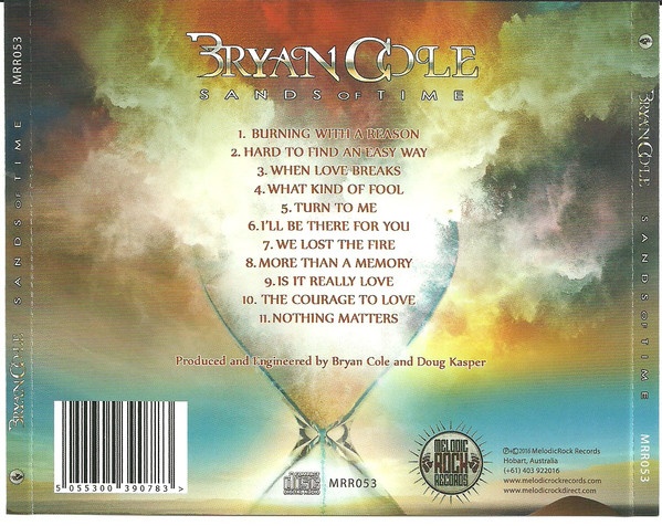 Bryan Cole - Sands of time (2016). Unkinable Invinvible normal CD and time.