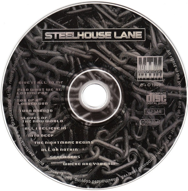 Steelhouse Lane: Slaves of the New World 1999 купить CD-диск в интернет  магазине