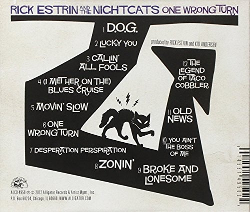 Nightcat 1. Rick Estrin. Koben one wrong Step. Daniel Estrin. NIGHTCAT - #1 House Rule - (1991) - CD Covers.