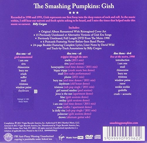 SMASHING PUMPKINS, THE - Gish 3 CD 2011 - купить CD-диск в и