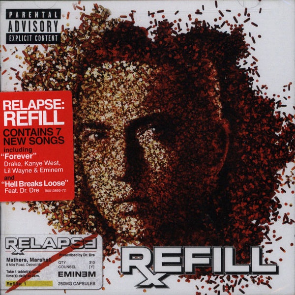 Eminem - Relapse: Refill 2 CD 2011 купить в интернет магазине ЛегатоМюзик.