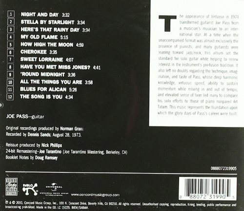 Купить альбом Joe Pass - Virtuoso [CD] на