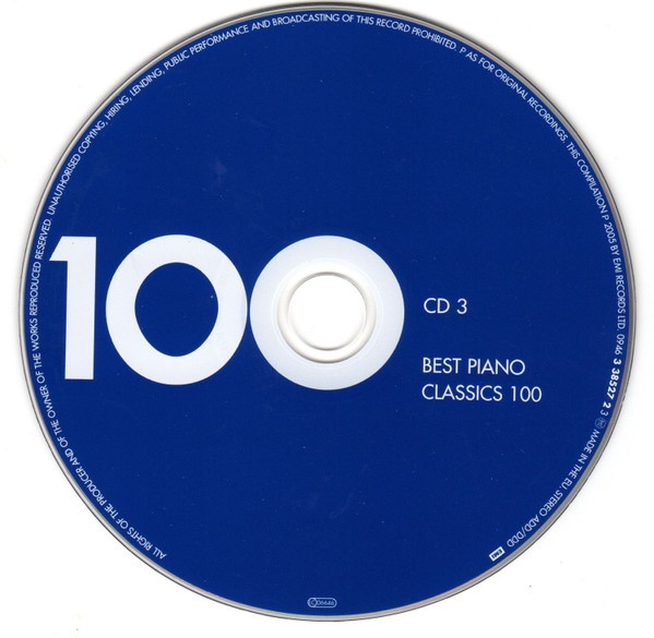 Включи piano classics. 100 Best Piano Classics. Classic Piano. Best Piano Classics 6cd. Обложка компакт диска серебряная классика лучшая классика.